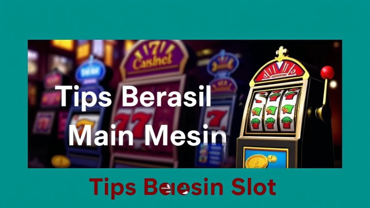 Tips Berhasil Besar Main Mesin Slot