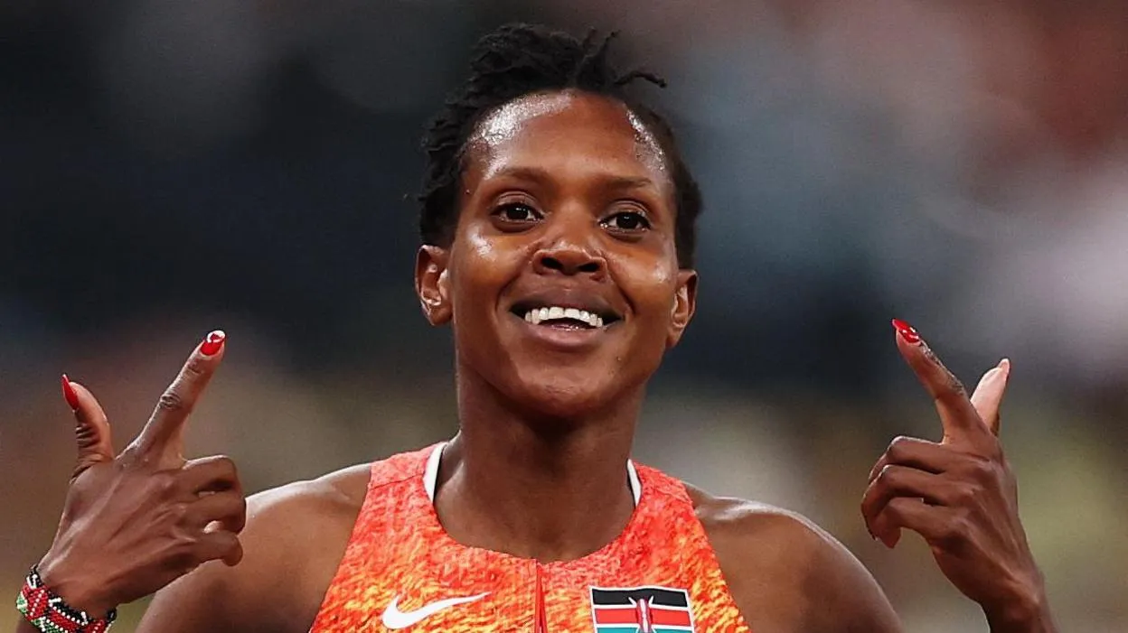 The Kenyan star wins unprecedented 4th world 1500m gold