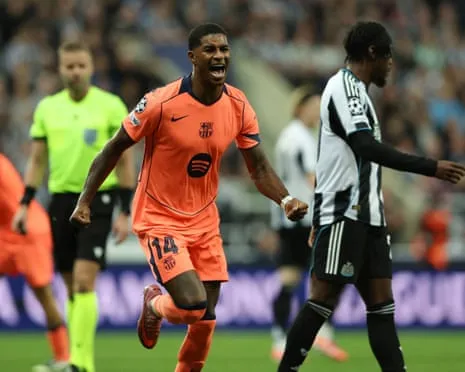 Rashford's Brace Quiets The Magpies' Party and Seals Barça's Triumph