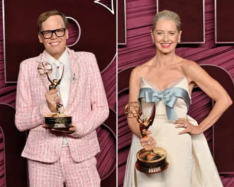 The talented Jeff Hiller and Katherine LaNasa: Their Unexpected Emmy Victories Motivate Those Who Break the Template