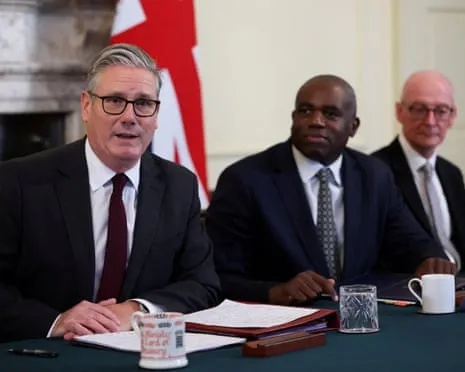 Keir Starmer Presides Over Cabinet Session As Rising Pressure Following Resignation of Key Staffer