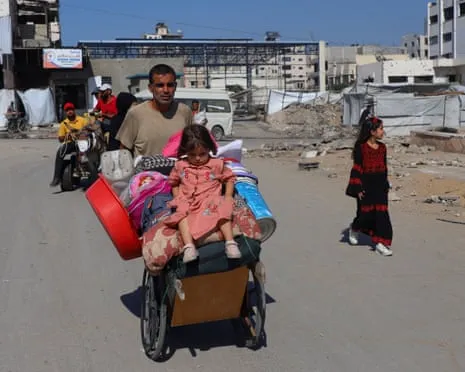 Fleeing from Destruction to Death: Gaza City Residents Grapple with Impossible Decision