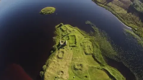 Historic Regal Castle Revealed on Islay Isle