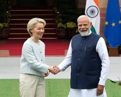 European Union Pursues Stronger Ties with New Delhi Regardless of Divisions Over Russia