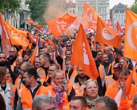 Nationwide Protest Demonstrations Sees Hundreds of Thousands Marching Across France